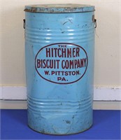 Hitchner Biscuit Co. Flour Tin