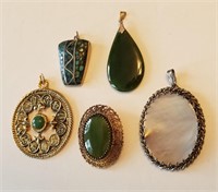 Pendants & Brooches Gold, 925 & More