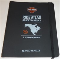 Harley Davidson Rand McNally US Map Collection