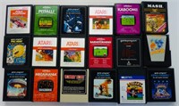 Atari Video Games w/ Case