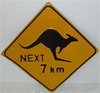 Kangaroo Crossing Tin