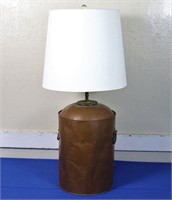 Antique Copper Base Table Lamp