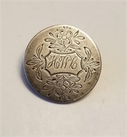 Silver US Coin Pin