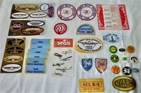 Assorted Vintage Patches and Pinbacks