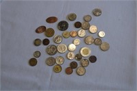 Lot of Misc Foreign Coins/Tokens