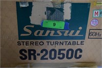 Sansui Stereo Turntable SR-2050C Used