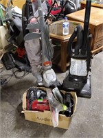 (2) Vacuums (Missing Parts) & Other Vacuum Parts