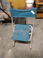 Camp Chair (Has Hole in Material), Cooler,