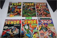 Six Collectible Thor Comics