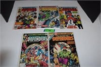 Five Collectible The Defenders Comics