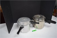 Two Manntra Pressure Cookers