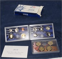 2008 U.S. Mint Proof Set w/ COA  14 Coins