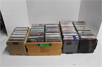 134 CDs: Country, 60's, 70's, Pop and Christmas