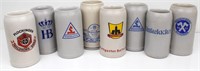 LOT OF ASSORTED GERMAN STEINS - 8