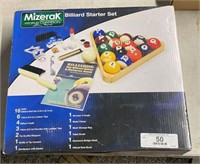 Mizerak Billiard Starter Kit