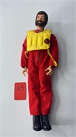 GI Joe in Red Jumpsuit and Yellow Vest