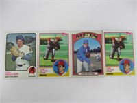 (4) Tom Seaver Baseball Cards