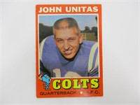 1971 Topps Football Johnny Unitas #1