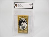 Graded Babe Ruth Advertising Back