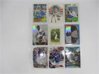 (9) Chicago Cubs Baseball Cards