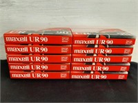 Maxell UR90 - 90 Minute Cassettes - New Sealed