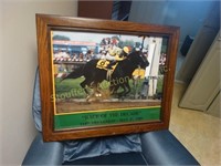 1989 Preakness horse race (backing is taped on