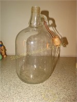 Gallon glass jug w/cork