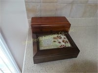 Lane salesman sample cedar chest & jewelry box