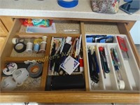 Drawer with thread, misc.