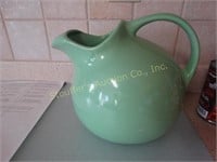 Vintage green pitcher