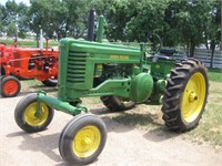 JD 'A' Tractor w/Hi/Low, PTO, Rock Shaft, Hand Cl
