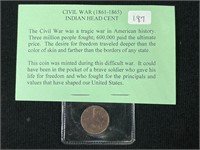 1 Civil War Penny