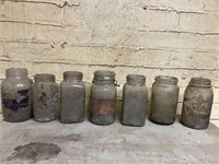 Antique jars
