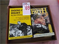 2 Steelers Books by Jim O\'Brien