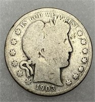 1903-O Barber Half Dollar