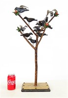 Folk Art Bird Tree