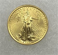 1993 1/10 Oz. Gold $5 American Eagle