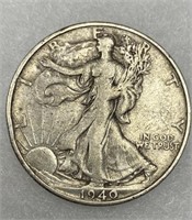 1940-S Walking Liberty Half Dollar