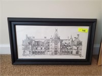 ENGRAVING SIGNED PRINT