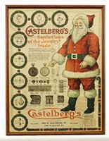 Santa Claus Advertising Poster
