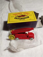 Matchbox #9 Red Fire Engine