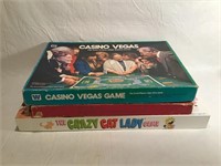 2 Vintage Box Games and 1 New One