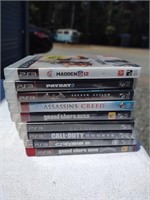 Lot of 9 Playstation 3 Games