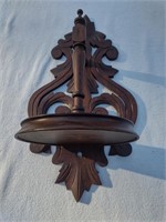 Wooden Wall Sconce 17.5x10"