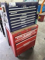 ROLLING TOOL BOX, (8) DRAWER TOP, (4) COMPARTMENT