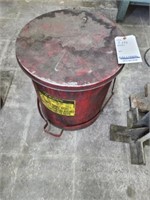 OILY WASTE CAN, JUSTRITE