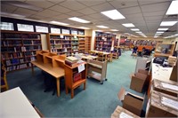 Library Bookcases, Chairs & Tables