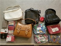 211- Lot Of 13 New/Like New Purses, Wallets & More