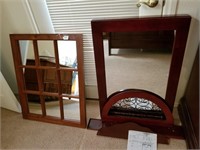 211- Very Nice Mirror And Mirror/Jewelry Case