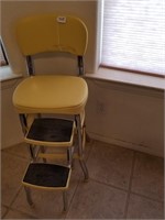 211- Classic Kitchen Yellow Stepstool